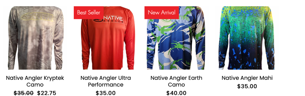 fishing gear fishing merch outdoor activity shirts sportswear fishing clothing native angler camo